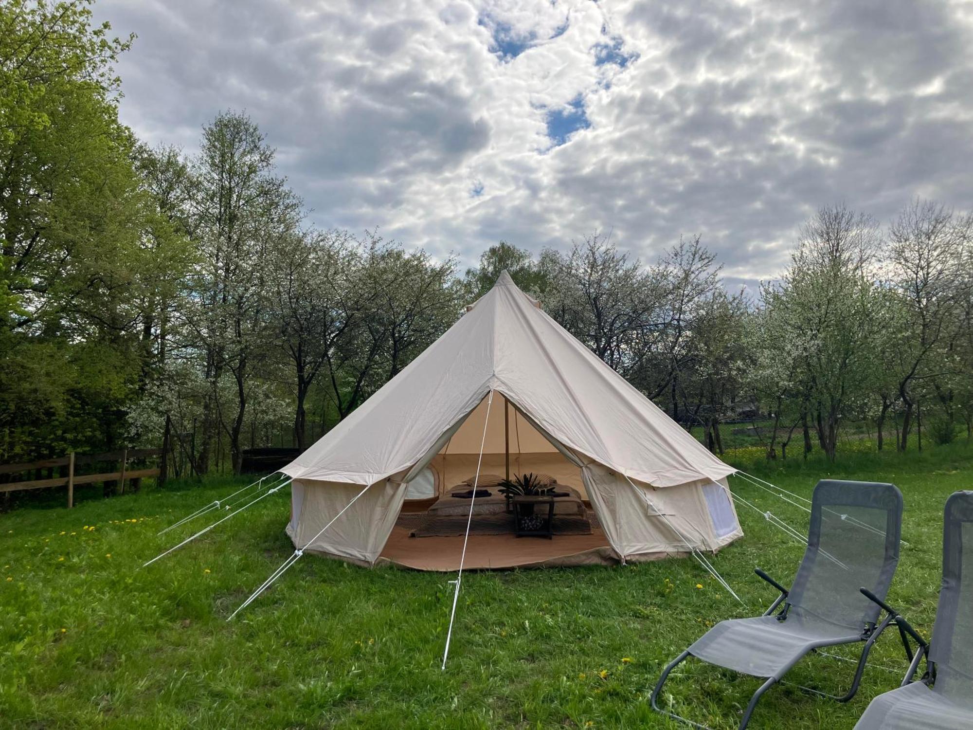 Mazury Glamping Kruklanki Polana Zyczen Hotell Exteriör bild